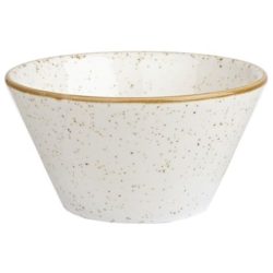 Churchill Bowl Stonecast Barley White Snack; 340 ml, 12.1x6.5 cm (ØxH); weiss/braun; rund; 12 Stück / Pack