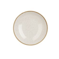 Churchill Schale tief Stonecast Barley White Coupe; 1136 ml, 24.8x3.6 cm (ØxH); weiss/braun; rund; 12 Stück / Pack
