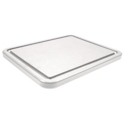 Lagotto Schneidebrett Polypres Weiss Kunststoff 26.5 cm 32.5 cm - Material: HDPE - Schneidebrett