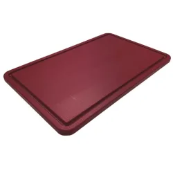Lagotto Schneidebrett Polypres Rot Kunststoff 32.5 cm 53 cm - Material: HDPE - Schneidebrett