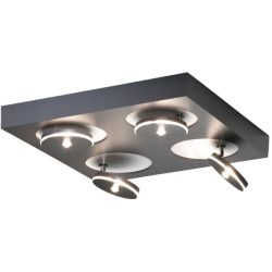 Escale Spot Spot it Grau Aluminium 40 cm 5 cm - Farbe: anthrazit - LED - Lichtfarbe: Extra warmweiss - Spot- LED Energiesparlampe