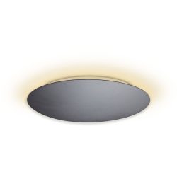 Escale Deckenlampe Blade Grau Aluminium 79 cm 3.5 cm - Farbe: anthrazit - LED - Lichtfarbe: Extra warmweiss - Deckenlampe- LED Energiesparlampe