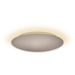Escale Deckenlampe Blade Braun/Grau Aluminium 79 cm 3.5 cm - Farbe: taupe - LED - Lichtfarbe: Extra warmweiss - Deckenlampe- LED Energiesparlampe