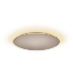 Escale Deckenlampe Blade Braun/Grau Aluminium 59 cm 3.5 cm - Farbe: taupe - LED - Lichtfarbe: Extra warmweiss - Deckenlampe- LED Energiesparlampe