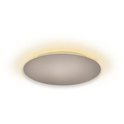Escale Deckenlampe Blade Braun/Grau Aluminium 34 cm 3.5 cm - Farbe: taupe - LED - Lichtfarbe: Extra warmweiss - Deckenlampe- LED Energiesparlampe