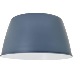 Lampenschirm Annabell Cyan Metall 36 cm 21 cm - Farbe: petrol - Lampenschirm