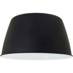 Lampenschirm Annabell Schwarz Metall 36 cm 21 cm - Lampenschirm