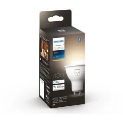 Philips Hue LED-Leuchtmittel 23017000 EEK: E (A - G) HueW GU10 Warmweiß