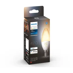 Leuchtmittel Philips Hue Kunststoff E14 4 W - Farbe: Weiss - LED - Lichtfarbe: Warmweiss - Kaltes Tagesweiss - Leuchtmittel- LED Leuchtmittel
