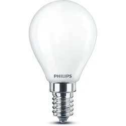 Leuchtmittel Philips Glas E14 T 5 cm 60 W - Farbe: weiss - LED - Lichtfarbe: Kaltes Tageslichtweiss- LED Leuchtmittel