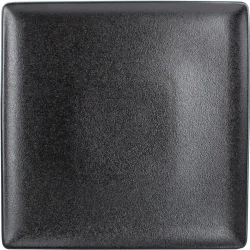 Teller Black Dusk Schwarz Porzellan - Teller