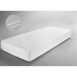 DORMISETTE - Fixmolton Aqua Premium, 90x200 cm, Weiss