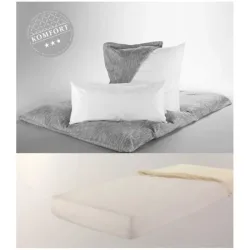 Dormisette Kissenbezug Komfort Weiss Polyester 65 cm 65 cm - Kissenbezug