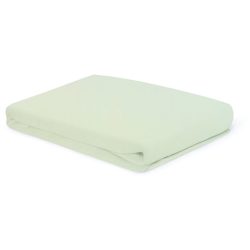 Living Home Fixleintuch Albany Cyan Baumwolle 120 cm 200 cm - Farbe: Mint - Fixleintuch