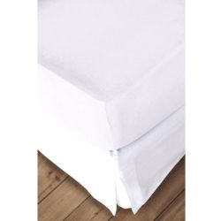 Living Home Fixleintuch Mako Weiss Baumwolle 200 cm 200 cm - Fixleintuch