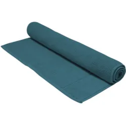 Living Home Badteppich Softfeel Cyan Baumwolle 50 cm 80 cm - Farbe: petrol - Badteppich