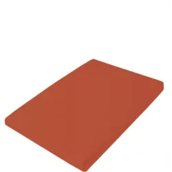 Living Home Oberleintuch Uni Braun Baumwolle 240 cm 250 cm - Farbe: kastanie - Oberleintuch
