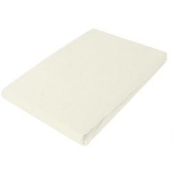 Living Home Oberleintuch Uni Beige Baumwolle 240 cm 250 cm - Farbe: natur - Oberleintuch