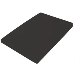 Living Home Oberleintuch Uni Grau Baumwolle 160 cm 250 cm - Farbe: anthrazit - Oberleintuch