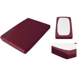 Living Home Fixleintuch Boxspring Premium Rot Baumwolle/Kunstfaser 200 cm 200 cm - Farbe: Rouge fonce - Material: 97% Baumwolle, 3% Elasthan -
