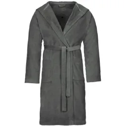 VOSSEN - Texas Bademantel, für Damen, Spacegrau, Größe M
