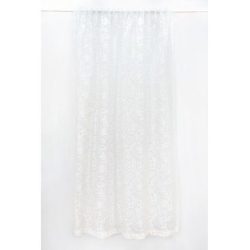 Mary rose Vorhang Nautilus Weiss Polyester 135 cm - Farbe: Off-white - Vorhang