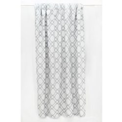 Mary rose Vorhang Chloe Silber Polyester 135 cm - Farbe: Silver - Vorhang