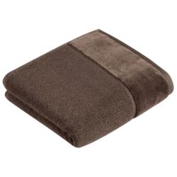 Vossen Handtuch Pure Braun Baumwolle 60 cm 110 cm - Farbe: Toffee - Material: 100% Bio-Baumwolle - Handtuch