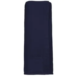 Vossen Saunatuch Well-L Blau Baumwolle 80 cm 140 cm - Farbe: Winternight - Saunatuch