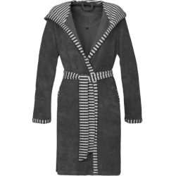 VOSSEN - Juno Bademantel, für Damen, Gewittergrau, Größe M