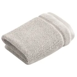VOSSEN - Pure Waschlappen, 30 x 30 cm, Chrom