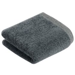 Bugatti Gästetuch Prato Grau Baumwolle 30 cm 50 cm - Farbe: Flanell - Gästetuch