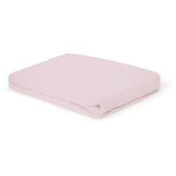 Living Home Fixleintuch Albany Rosa Baumwolle 160 cm 200 cm - Farbe: rose - Fixleintuch
