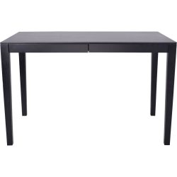 Schreibtisch Oscar Schwarz Holz 120 cm - Schreibtisch