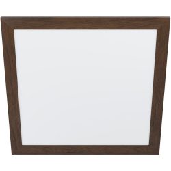 Eglo Deckenlampe Piglionasso Braun/Weiss Stahl/Kunststoff 64.5 cm 64.5 cm - Farbe: Weiss/Dunkelbraun - LED - Lichtfarbe: Helles Neutralweiss -