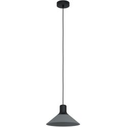 Eglo Pendellampe Abreosa Grau/Schwarz Stahl 0 cm 0 cm - Farbe: schwarz/grau - Pendellampe