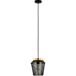 Eglo Pendellampe Escandidos Braun Stahl 0 cm 0 cm - Farbe: birke - Pendellampe