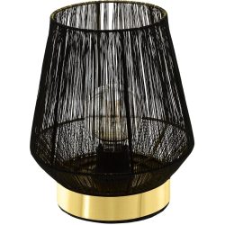 Eglo Tischlampe Escandidos Schwarz Stahl 0 cm 0 cm - Tischlampe