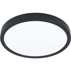 Eglo Deckenlampe Fueva 5 Schwarz/Weiss Stahl/Kunststoff 28.5 cm 2.8 cm - LED - Lichtfarbe: Warmweiss - Material: Kunststoff/Stahl - Deckenlampe- LED