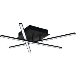 Eglo LED-Deckenleuchte Lasana 3 Schwarz-Weiss | 3 × 3.5 W