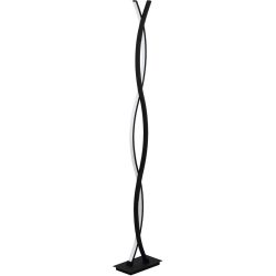Eglo Stehlampe Lasana 3 Schwarz/Weiss Aluminium/Kunststoff/Stahl 13 cm 25 cm - LED - Lichtfarbe: Warmweiss - Material: Aluminium/Stahl/Kunststoff -