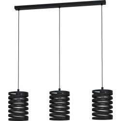 Eglo Pendellampe Cremella Schwarz Stahl 18 cm 94 cm - Pendellampe