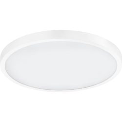 Eglo Deckenlampe Fueva 1 Weiss Aluminium/Kunststoff 40 cm 3 cm - LED - Lichtfarbe: Helles Neutralweiss - Deckenlampe- LED Energiesparlampe