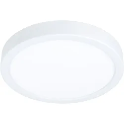 Eglo Deckenlampe Fueva 5 Weiss Stahl/Kunststoff 21 cm 2.8 cm - LED - Lichtfarbe: Helles Neutralweiss - Material: Kunststoff/Stahl - Deckenlampe- LED
