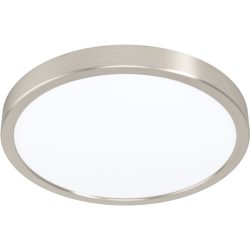 Eglo Deckenlampe Fueva 5 Grau Stahl/Kunststoff 28.5 cm 2.8 cm - Farbe: Nickel matt - LED - Lichtfarbe: Helles Neutralweiss - Material: