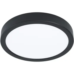 Eglo Deckenlampe Fueva 5 Schwarz/Weiss Stahl/Kunststoff 21 cm 2.8 cm - LED - Lichtfarbe: Helles Neutralweiss - Material: Kunststoff/Stahl -