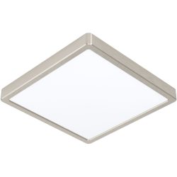 Eglo Deckenlampe Fueva 5 Grau Stahl/Kunststoff 28.5 cm 2.8 cm - Farbe: Nickel matt - LED - Lichtfarbe: Helles Neutralweiss - Material:
