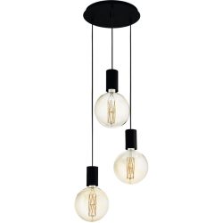 Eglo Pendellampe Pozueta Schwarz Stahl 0 cm 0 cm - Pendellampe