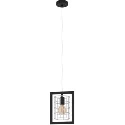 Eglo Pendellampe Jubily Schwarz Stahl 14.5 cm 22 cm - Pendellampe