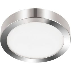 Eglo Deckenlampe Fueva 5 Weiss/Grau Stahl/Kunststoff 28.5 cm 2.8 cm - Farbe: weiss/chrom - LED - Lichtfarbe: Helles Neutralweiss - Material: